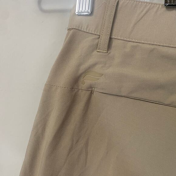 Fabletics The Only Pant Tan Cream Lightweight Outdoor Pant Straight Leg Sz L - Picture 9 of 14